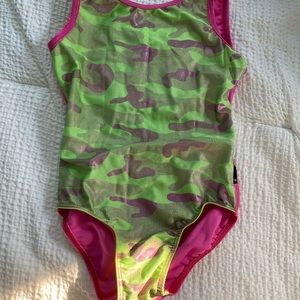 destira camo leotard